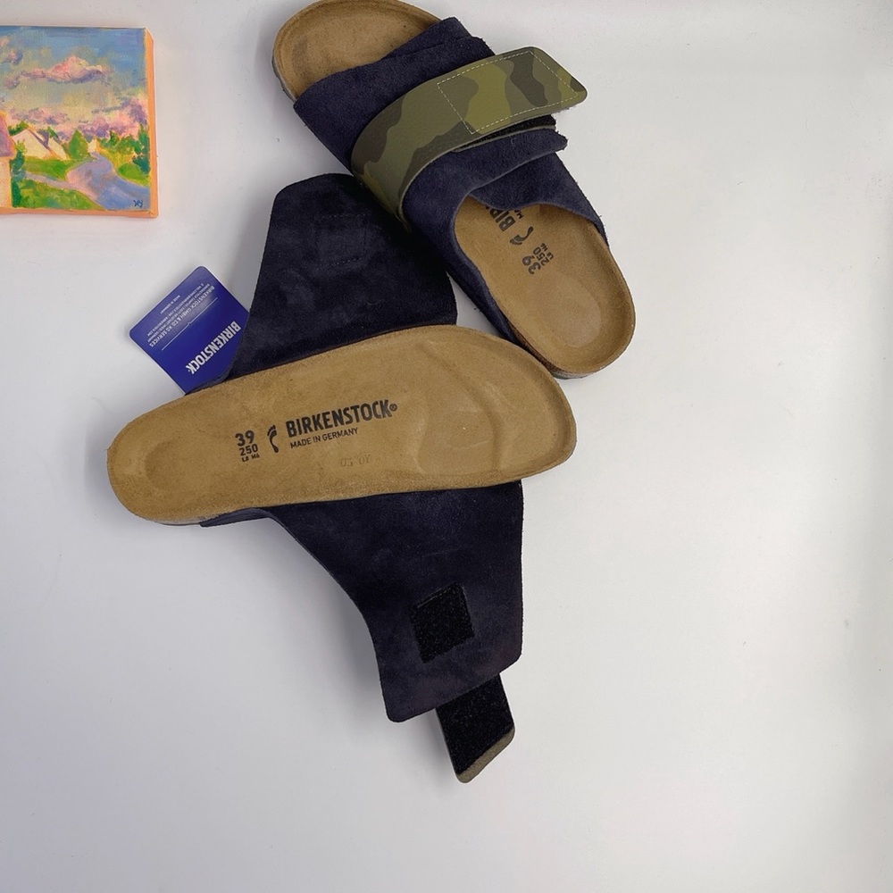 Unisex Birkenstock Kyoto Midnight Camo Green EU39 - Picture 9 of 9